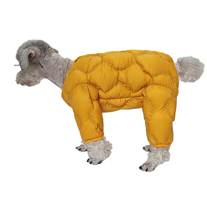 Ultra-Lightweight Comfortable Down Jacket with Belly Coverage Pet Winter