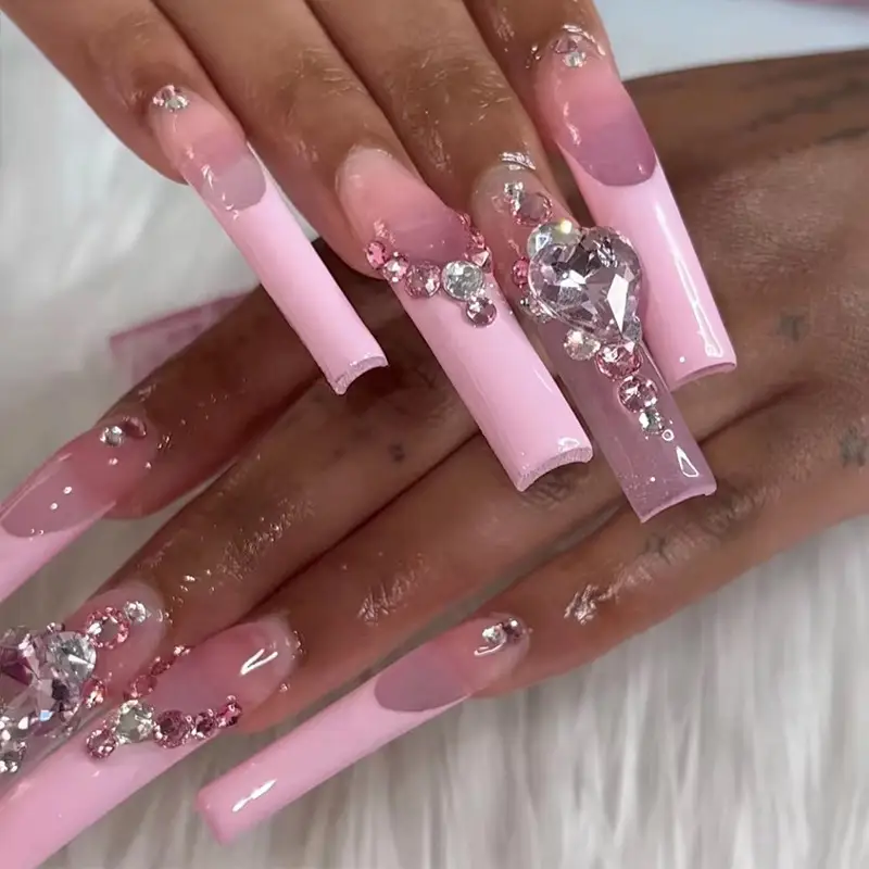 Love Pile Diamond Wear Nail Tip