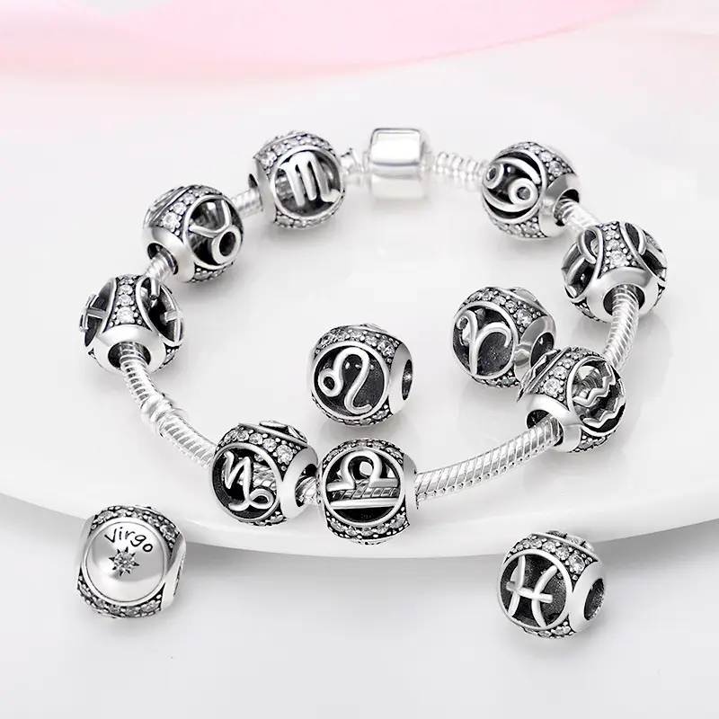 12 Zodiac Sign Bead