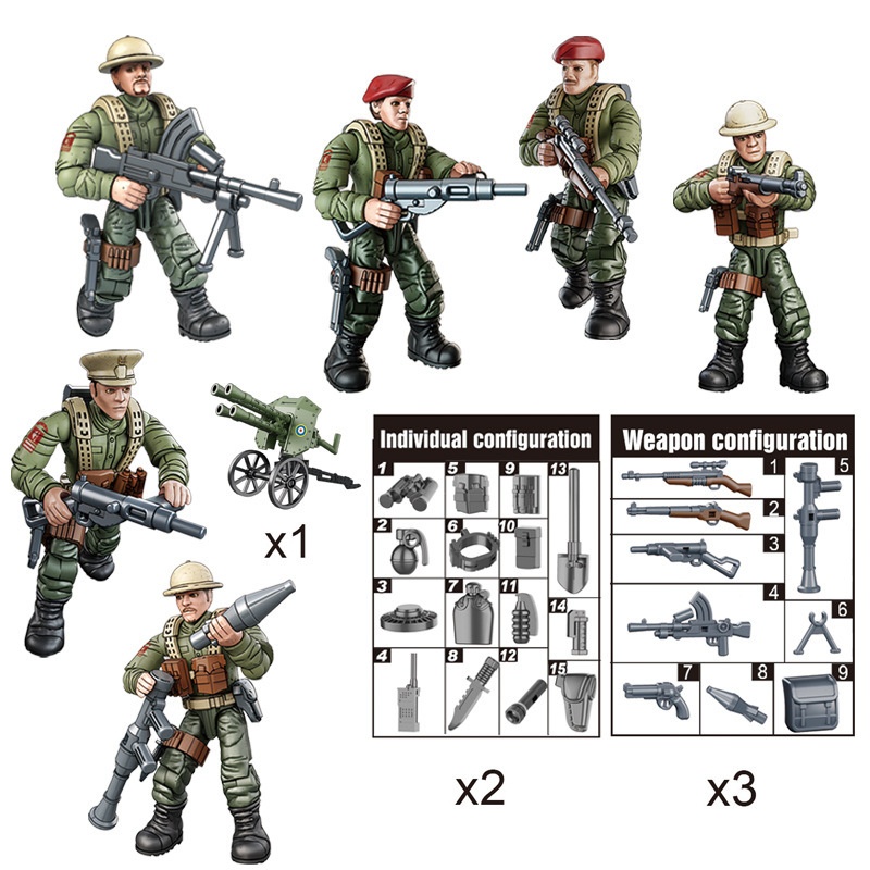 British Army 6 Doll Toy