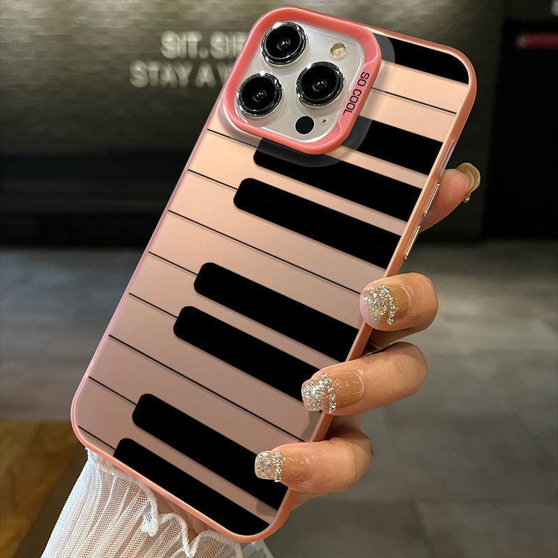 Black And White Piano Key-themed Phone Case