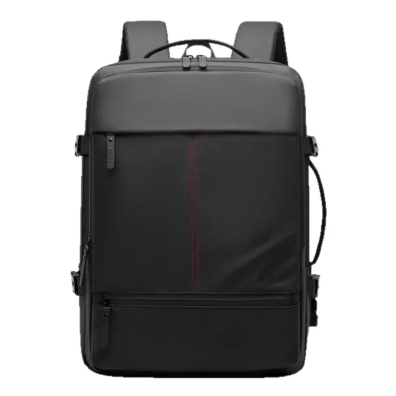 Multi-functional Boarding Solid Color Backpack Men's Waterproof Large Capacity Travel Backpack