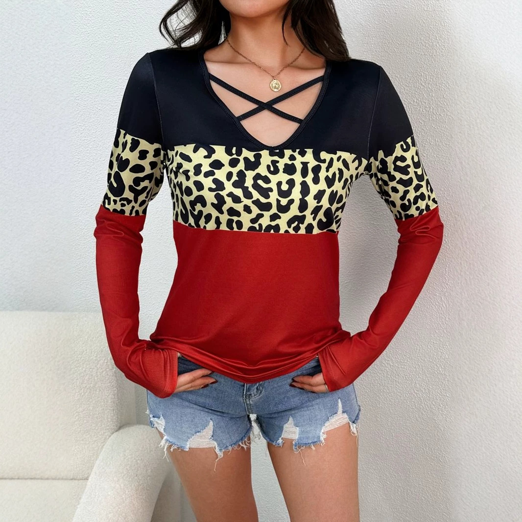 Elegant T-shirt With European And American Style