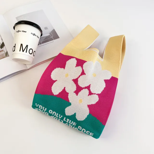Outing Portable Storage Korean Style Shoulder Bag Rose - Shop at LoveMi