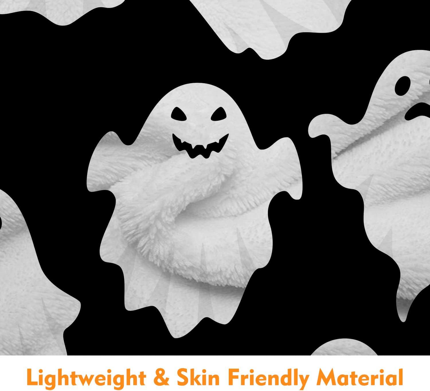 Title 4, Printed Blanket Ghost Halloween Four Seasons Un...