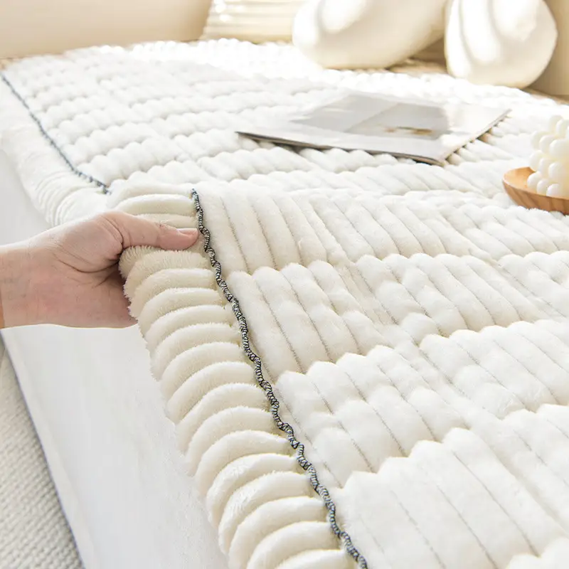 Simple Modern Non-slip Autumn And Winter Plush Cushion