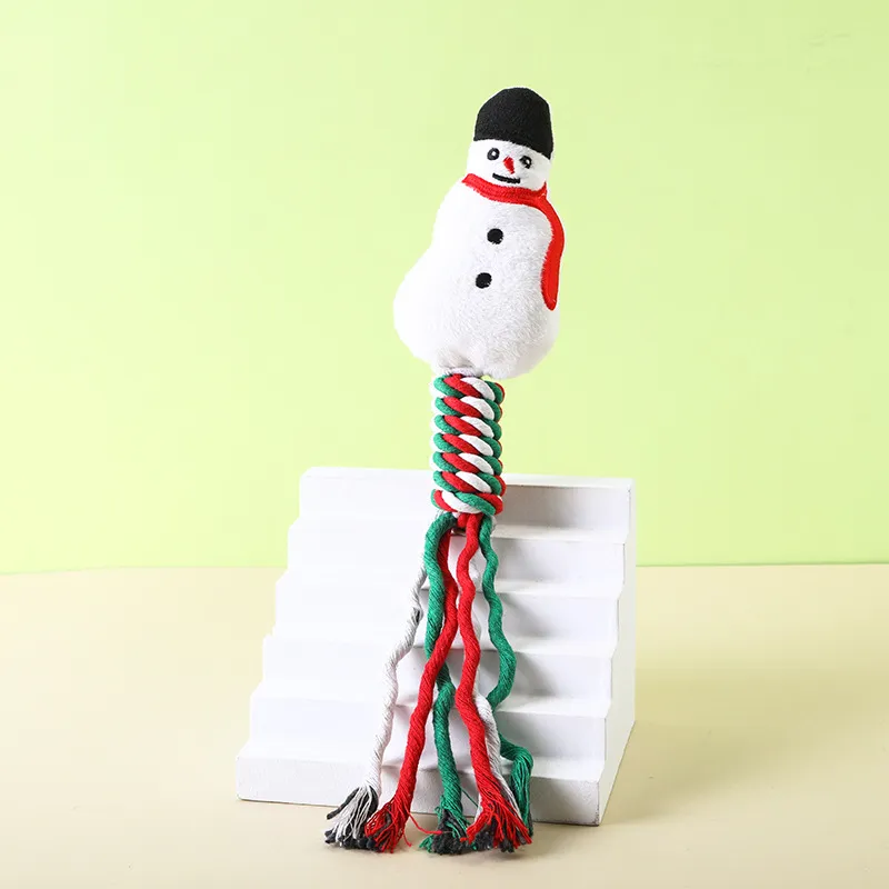 Christmas Cotton String Pet Plush Toy Molar Resistance – image 6