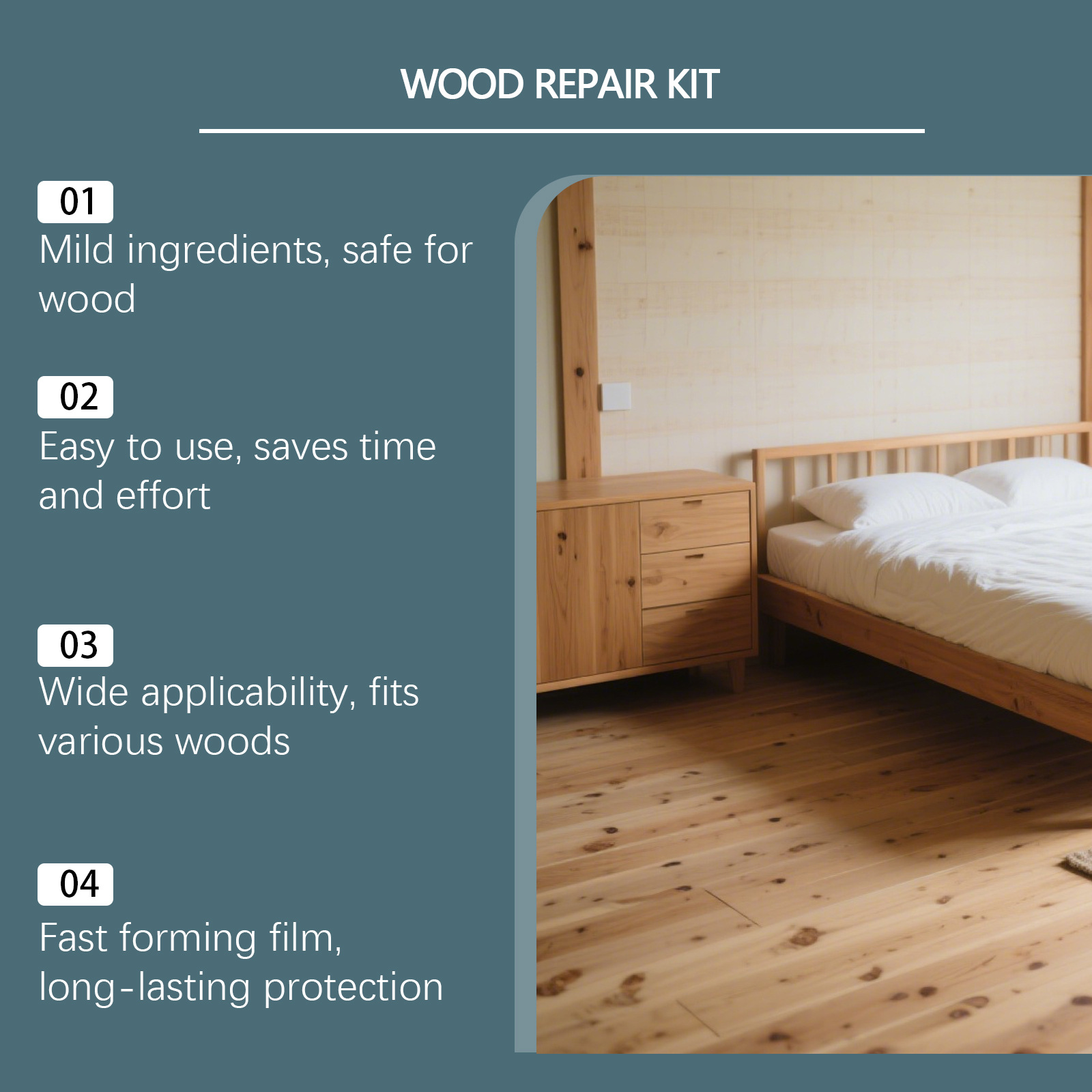 Wood Restoration Spray Kit