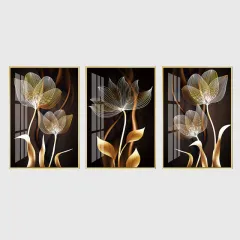 Wall Painting Decoration Living Room - Gold - View 1