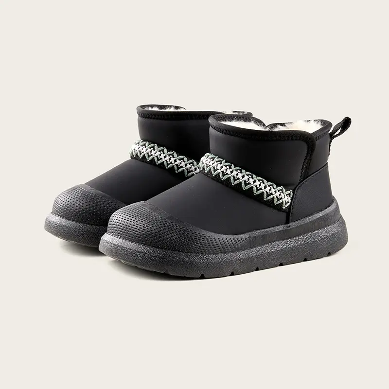 Childrens Snow Boots Winter-style Extra-thick