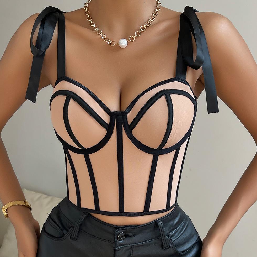 Women's Fashion Personality Bandage Camisole - Image 8
