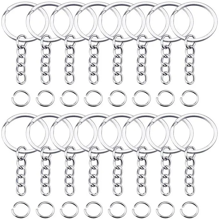 Accessory Key Ring Extension Chain Open-ring Single-loop