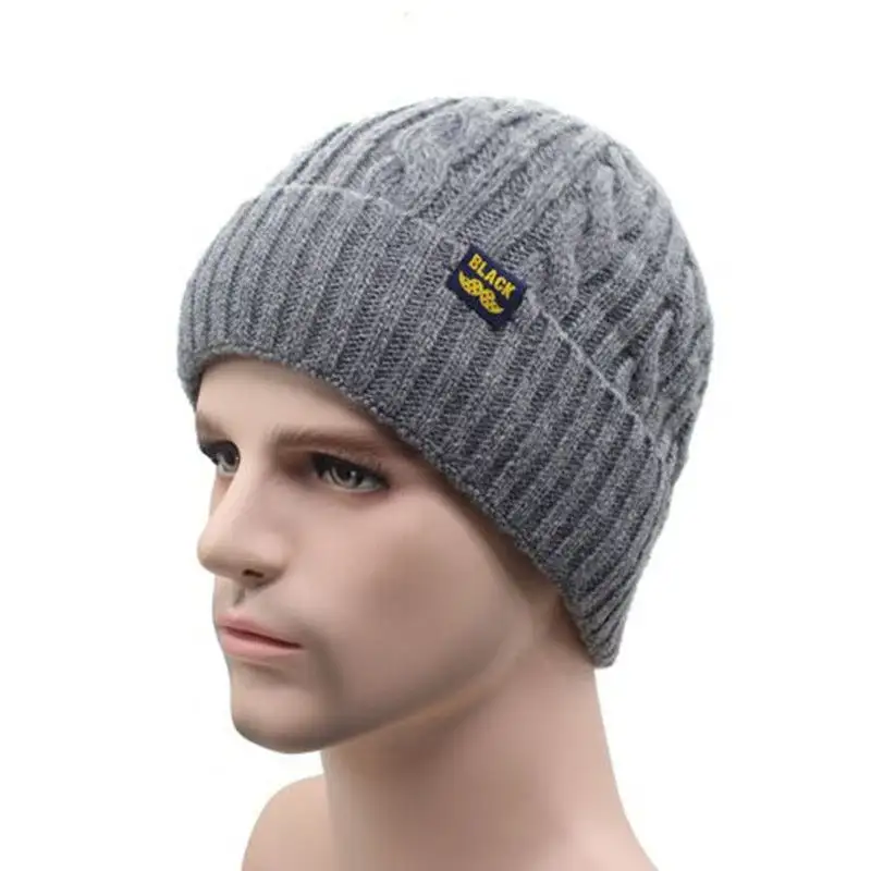 European And American Knitted Hat Men's Autumn
