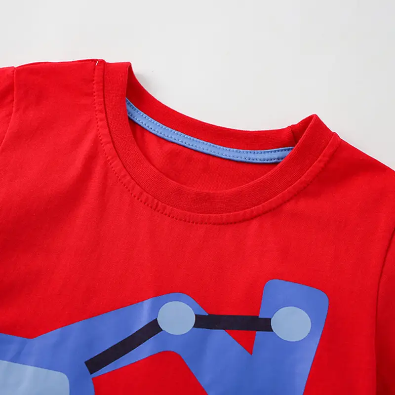 Spring Summer Kids' Short-Sleeve T-Shirts