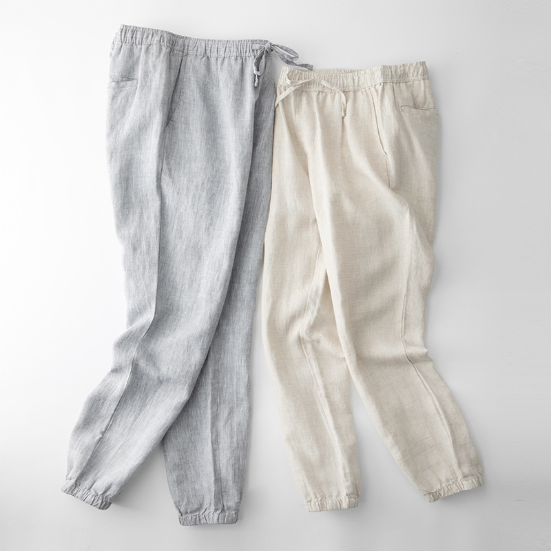 Linen Fashion Men's Casual Trousers