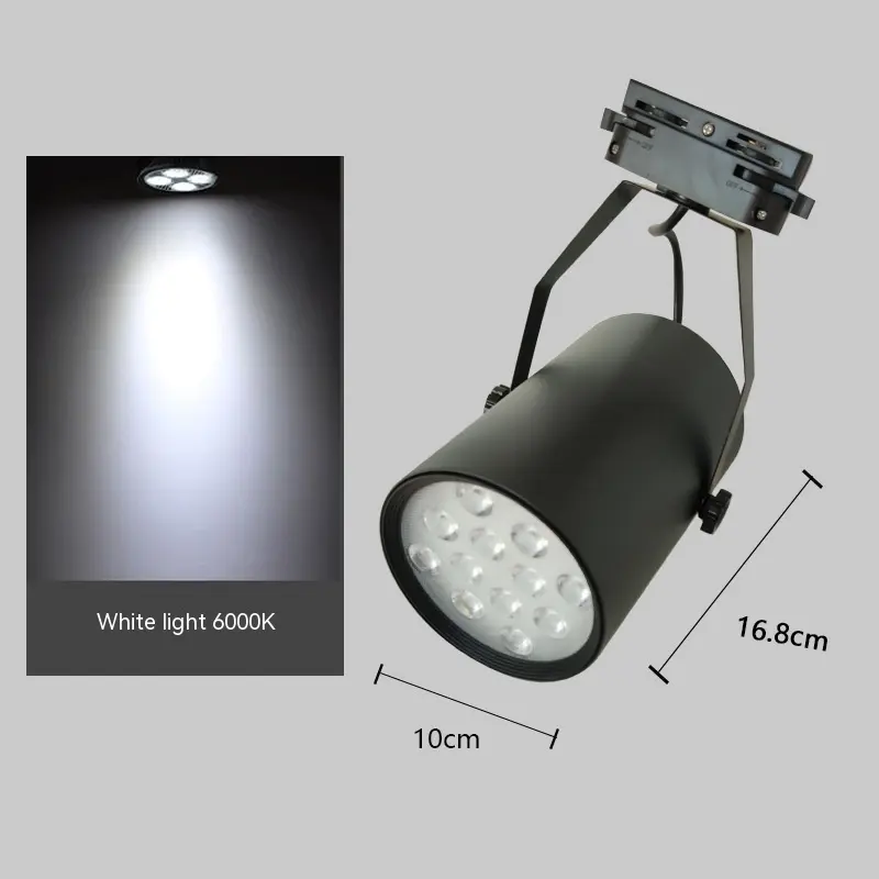 LED Track Spotlight Lamp 12 W18W Clothing