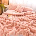 Dehaired Angora Pink