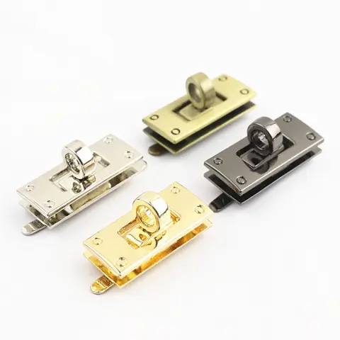 Box and Bag Hardware Accessories Golden Die Casting Screw