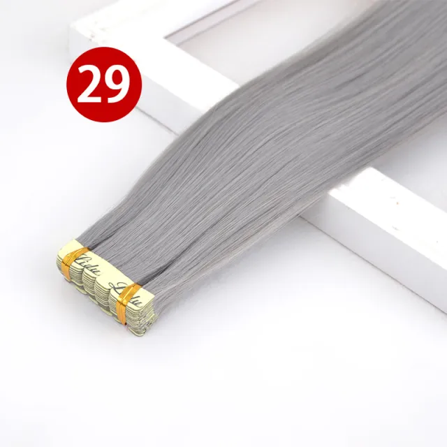 Seamless Hair Extension Highlight Color Hair Extension 29 Colors 1 Piece - Shop at LoveMi