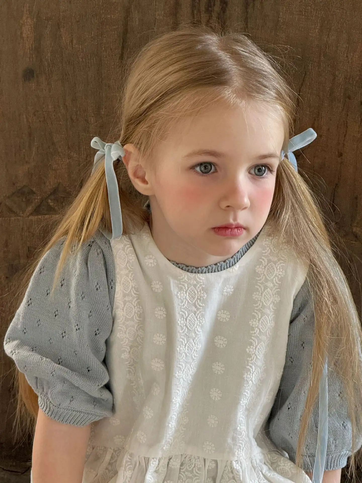 Fashion Children Vintage Vest Dress