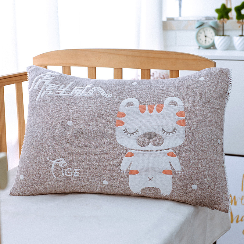 Children's Fully Encasing Cartoon Pillowcase All-Season Universal