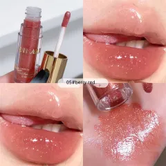 Transparent Lip Gloss Water Light Lipstick Cream Pure Desire - No 05 Berry Red - View 1