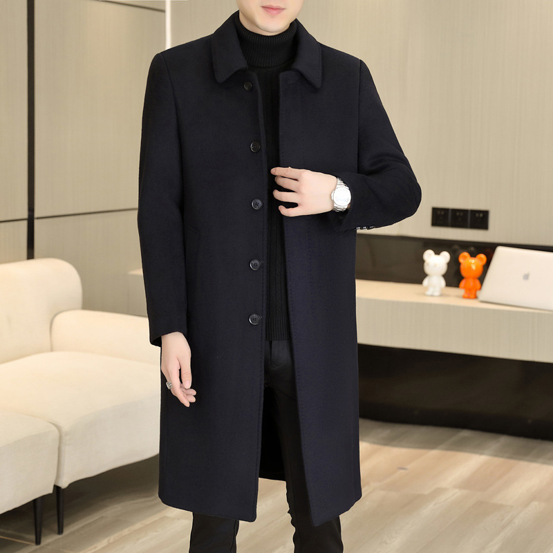Single-Breasted Wool Coat, picture 2 of 5