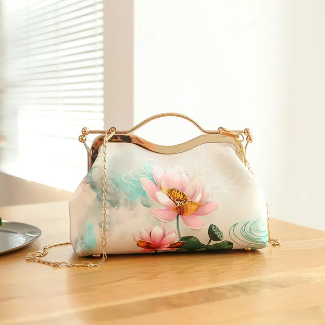 High end Ethnic Style Tote Clutch Bag Women Pink - Shop at LoveMi