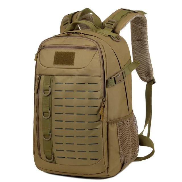 Mountaineering Camouflage Assault Backpack Men And Women Khaki - Shop at LoveMi