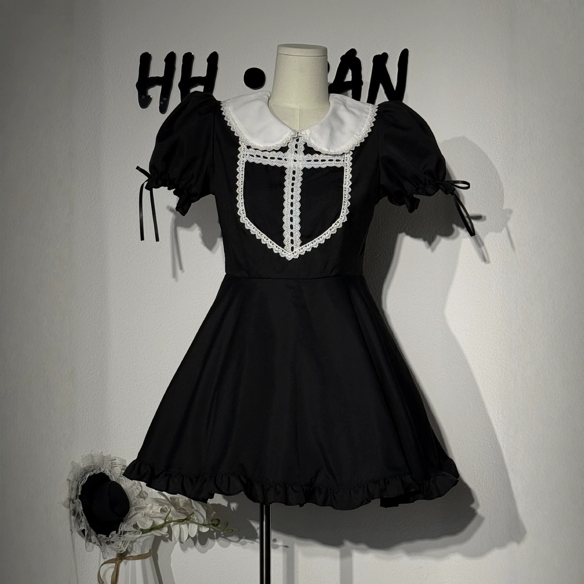 Retro Doll-collar Dress For Women