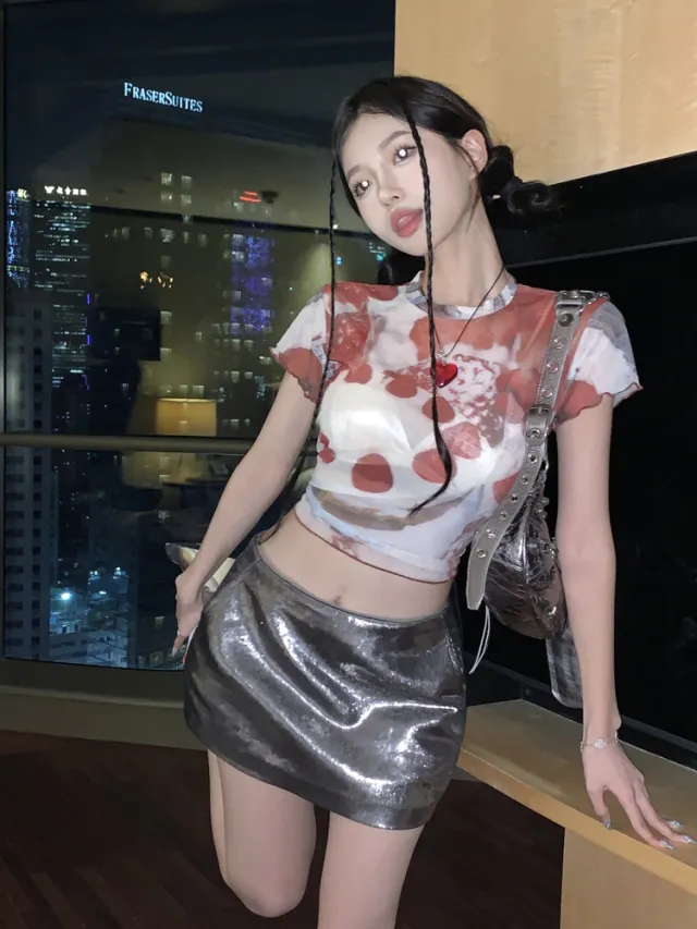 Summer Slim fit Short Top - Shop at LoveMi