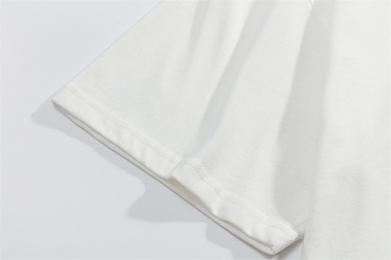 Hip Hop Letter Print Half Sleeve T-shirt For Men