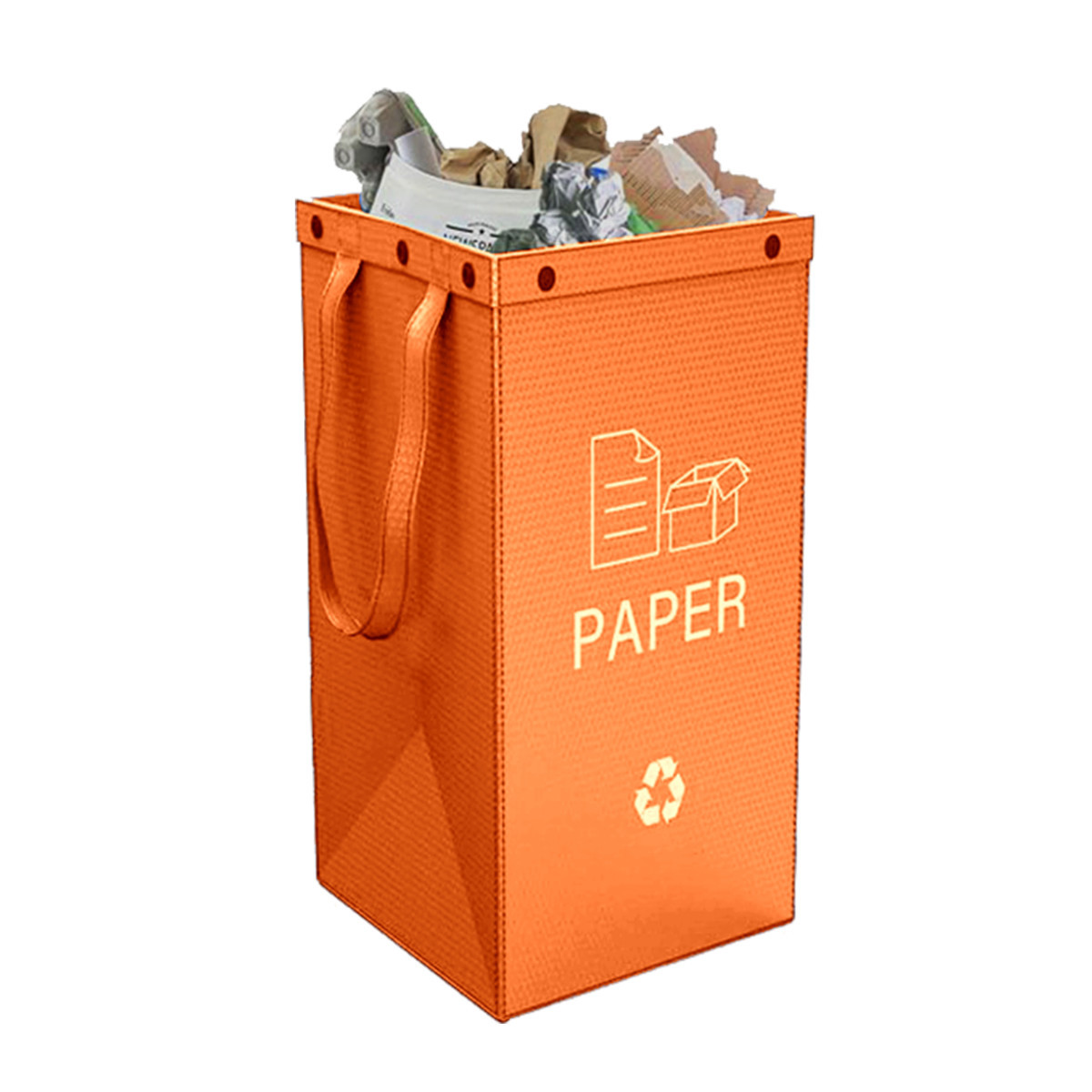 Handbag Waterproof Garbage Classification Furniture Environmental Protection Orange 3 - Shop at LoveMi
