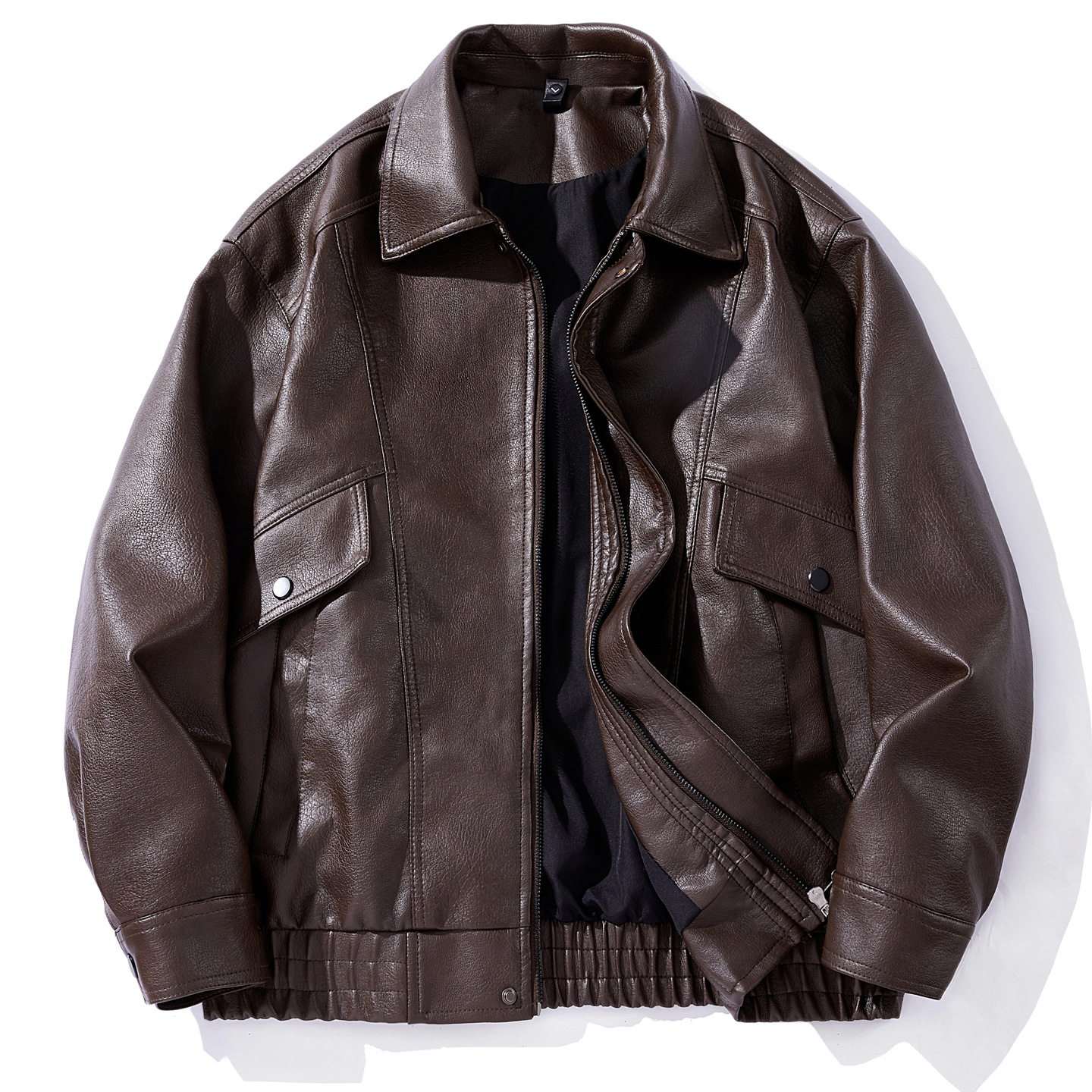 Mid-Length Lapel Coat
