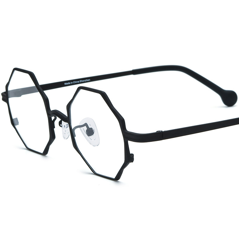 Women's All-match Multicolor Ultra-light Pure Titanium Myopia Glasses - Image 3