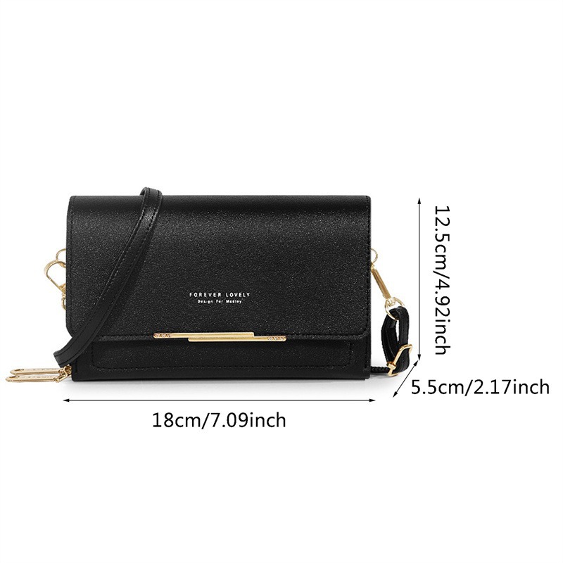 Womens Wallet Korean-style Large-capacity Shoulder Bag Multi-functional Double-layered Design thumbnail 3