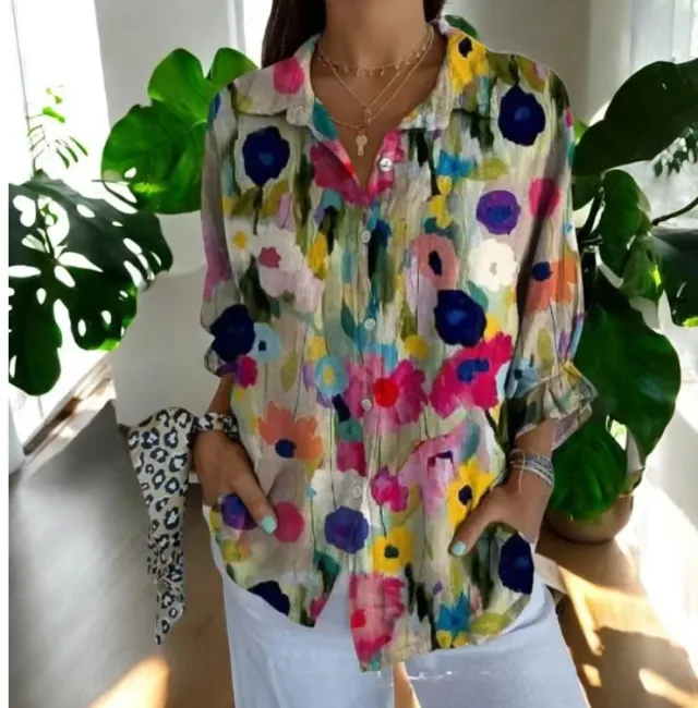 Women's Long Small Floral Print Yo50031305 - Shop at LoveMi