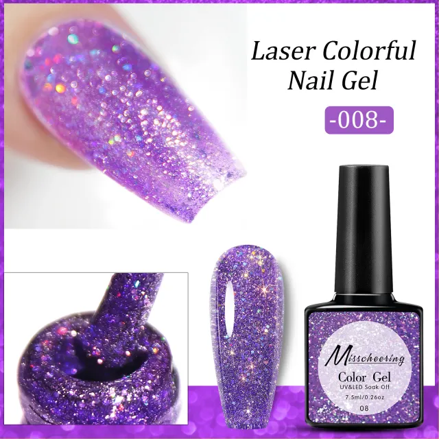 Popular Diamond In The Debris Glue Sequins Laser UV Polish Nail Art Lunar Legend Sequin Glue 08 - Shop at LoveMi