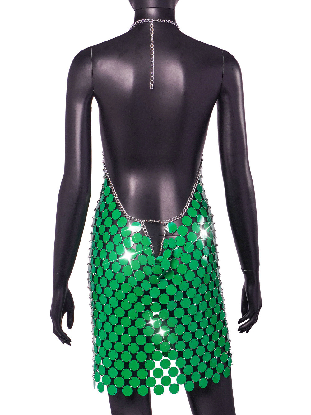 Beaded Suspender Sequin Dress, picture 2 of 9