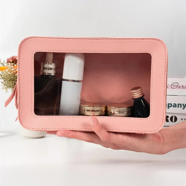Transparent PVC Washing And Makeup Bag Travel Transparent - Shop at LoveMi