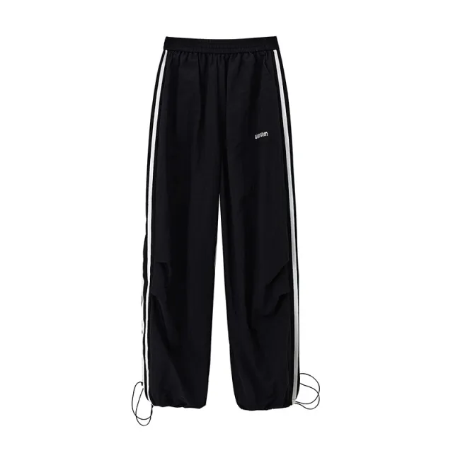 Fashion Women's Ankle tied Sports And Leisure Pants Black - Shop at LoveMi