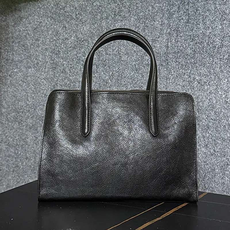 New Large-capacity Womens Genuine Leather Shoulder Bag