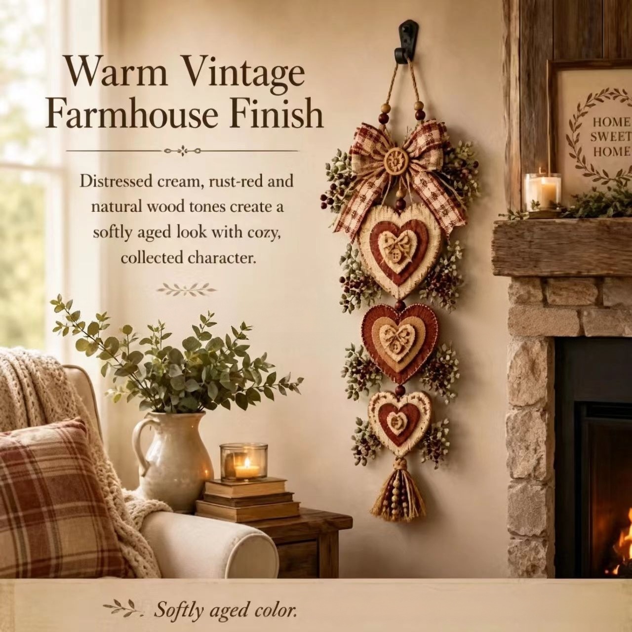 Heart-shaped Wall Decor