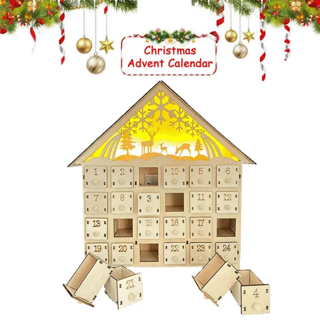 Decorative Creative Wooden Christmas Gift Handmade Ornaments Log Color - Shop at LoveMi