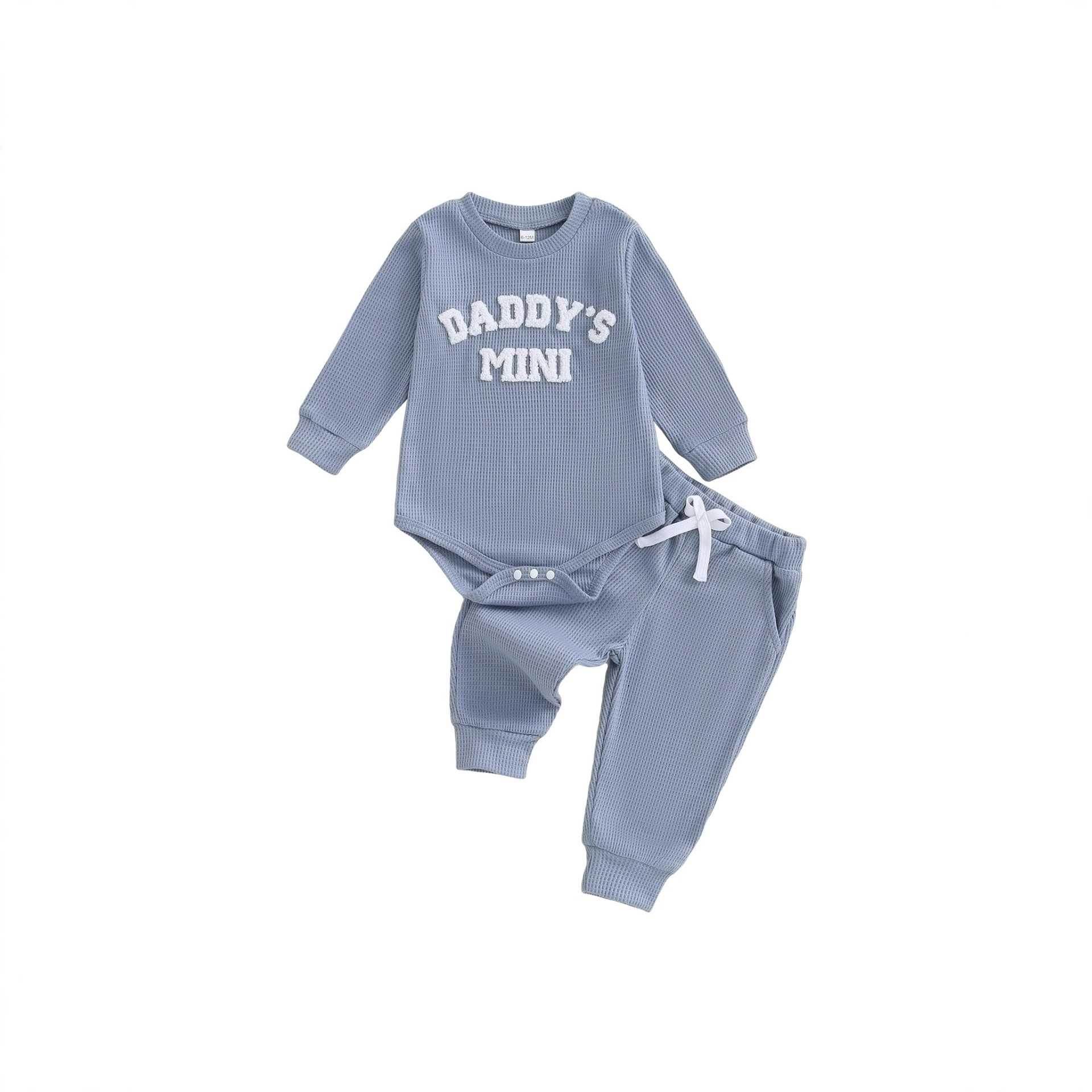 Waffle-patterned Mothers Day Outfit For Kids