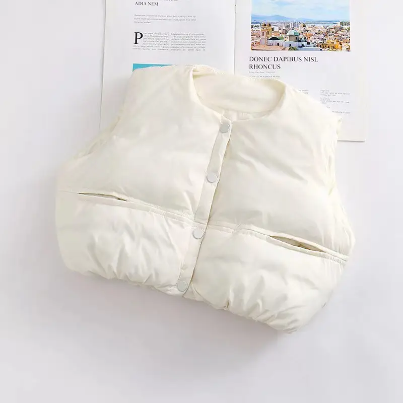 Children's Down Cotton Vest Korean Style