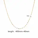 Personalized DIY Vacuum-Plated Stainless Steel Necklace view 15