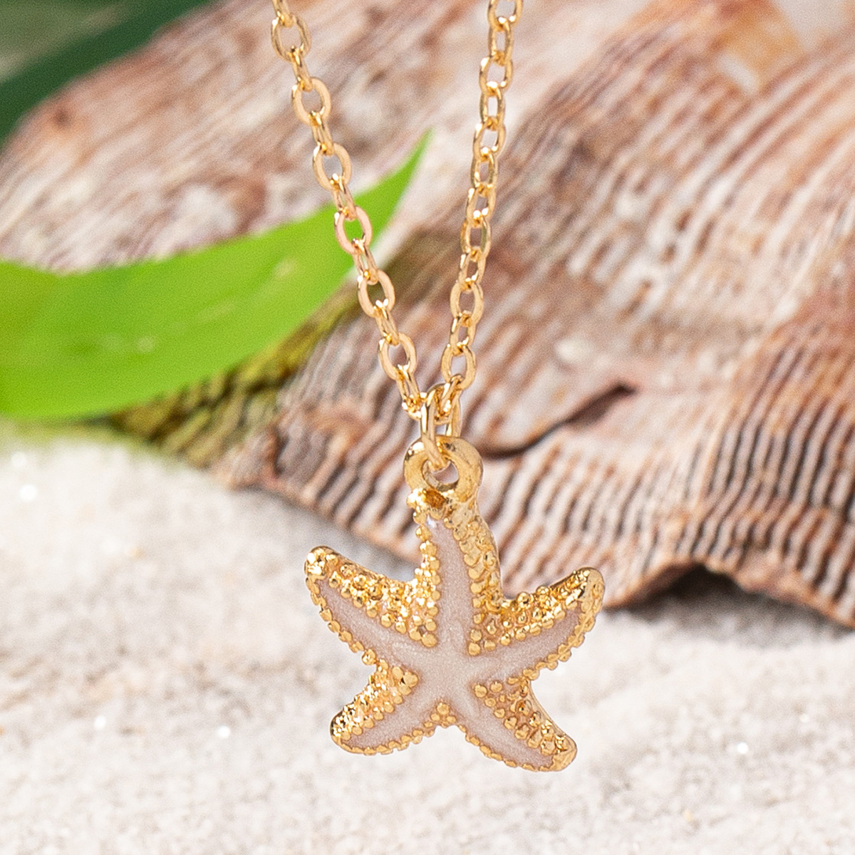Women's Creative All-match Dripping Starfish Pendant Necklace