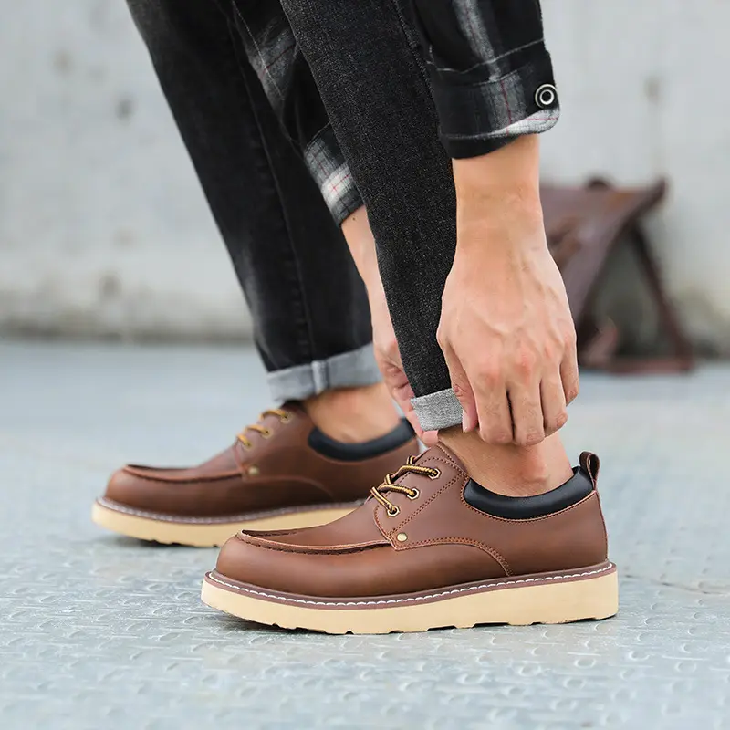 American Work Shoes Low-top Men's Martin Boots