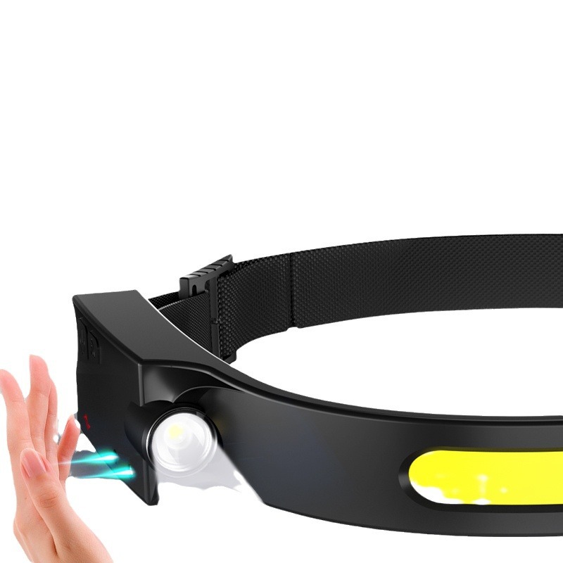 Headlight Strong Light USB Charging Super Bright Outdoor Induction